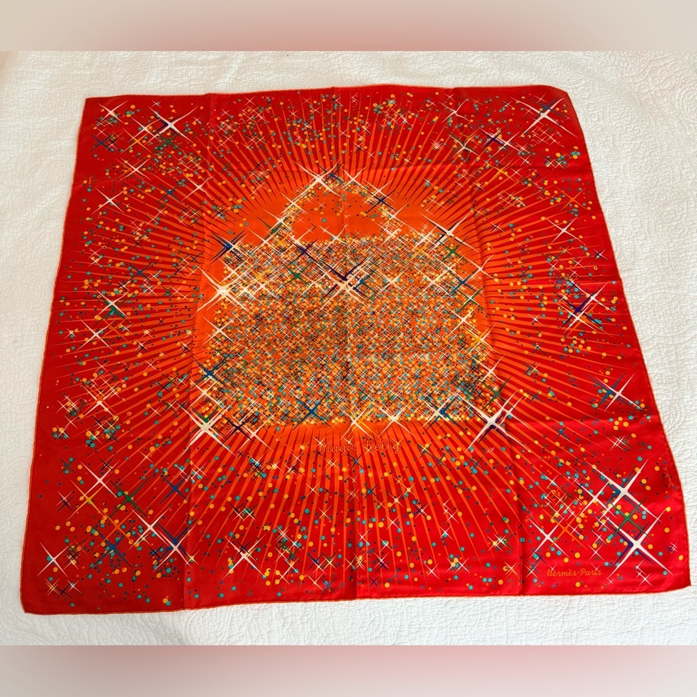 Hermes Magic Kelly Silk Scarf